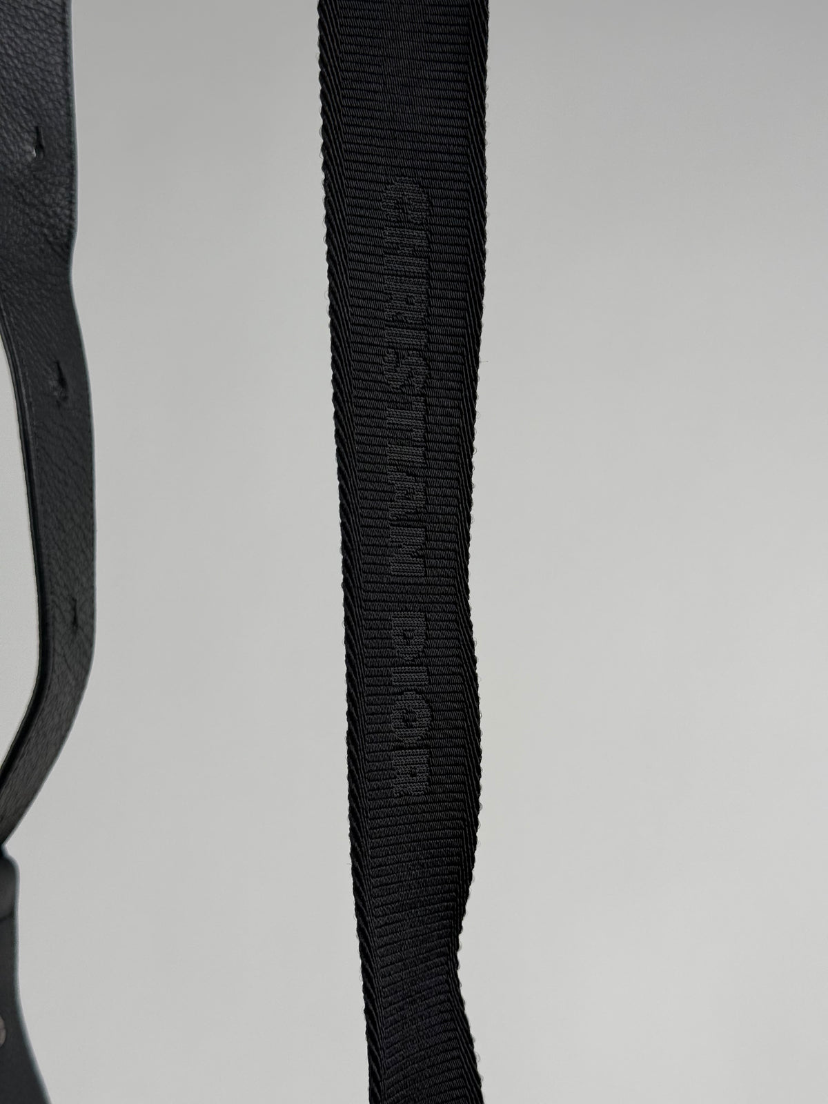 Borsa a tracolla saddle in jacquard Christian Dior Nero
