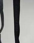 Borsa a tracolla saddle in jacquard Christian Dior Nero