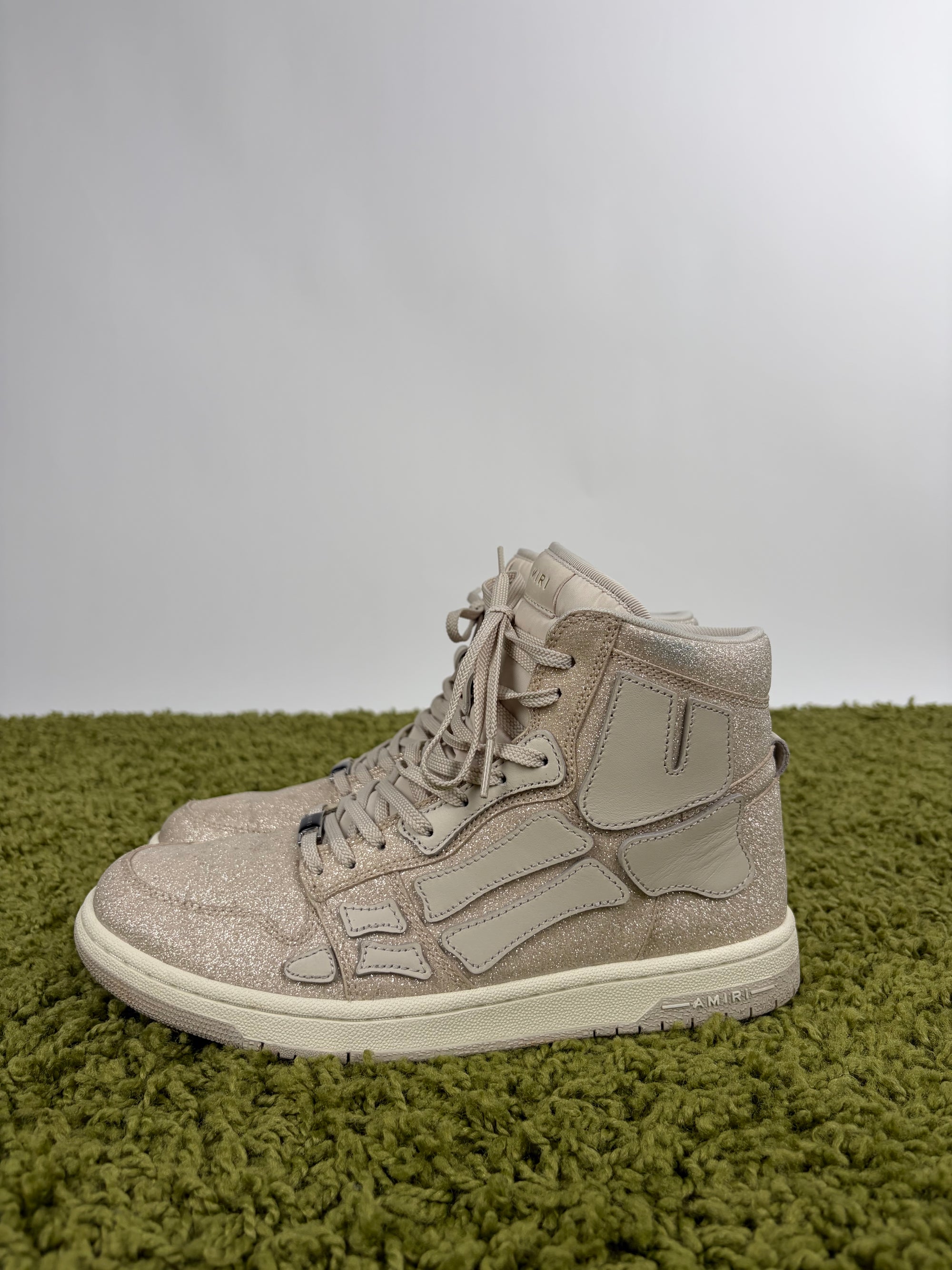 Amiri skeleton Size 42 bianche e oro