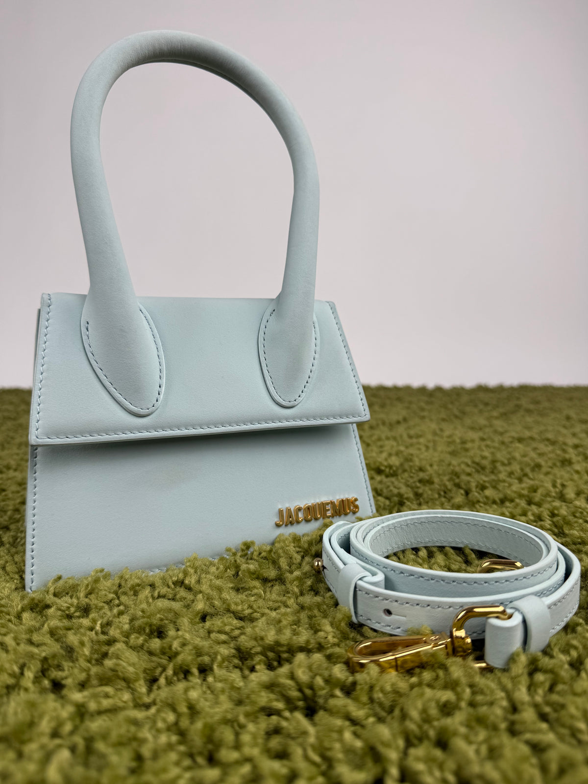 Jacquemus Il Chiquito Media Azzurro
