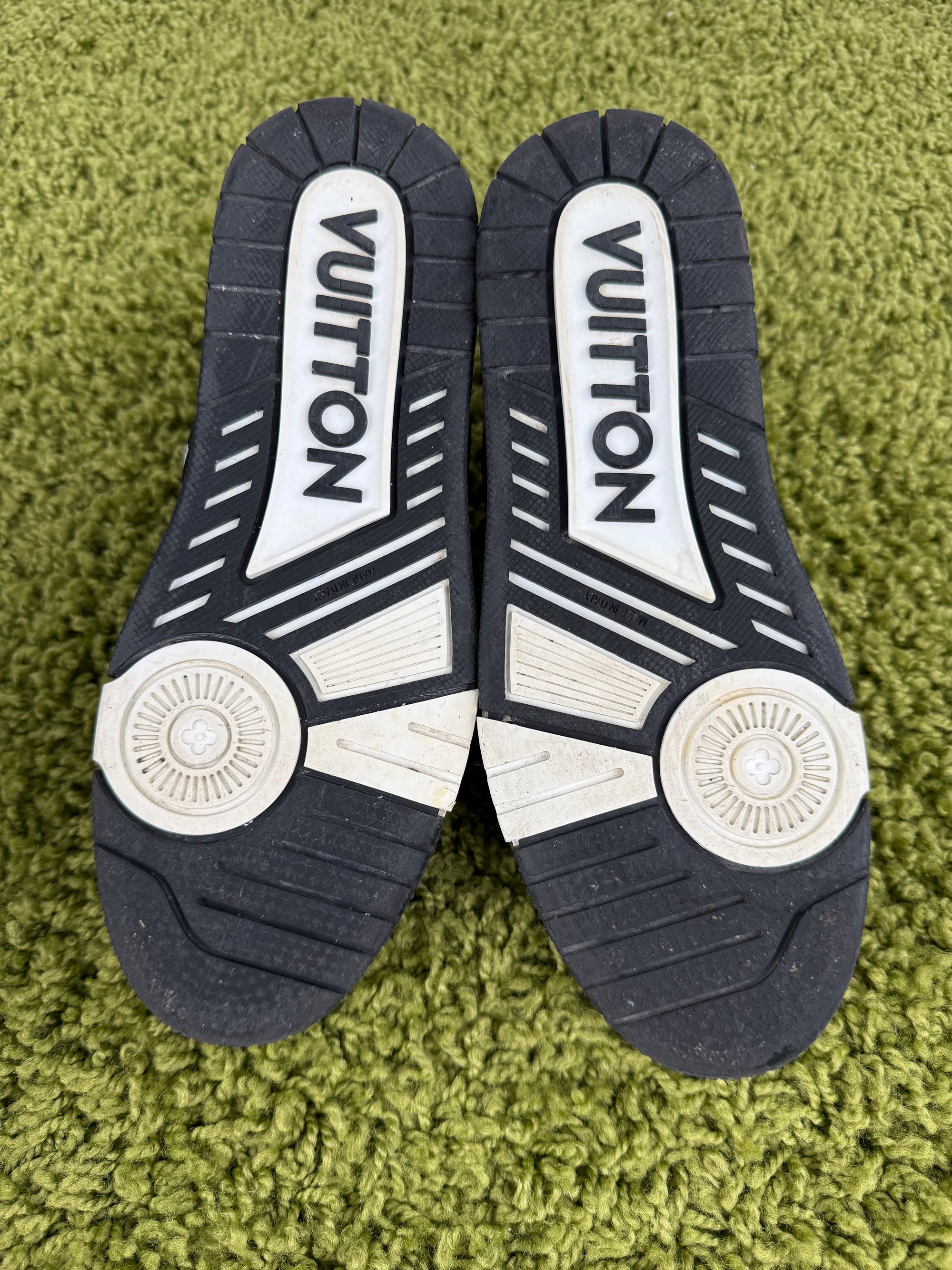 Louis Vuitton Trainer in denim Nero 6