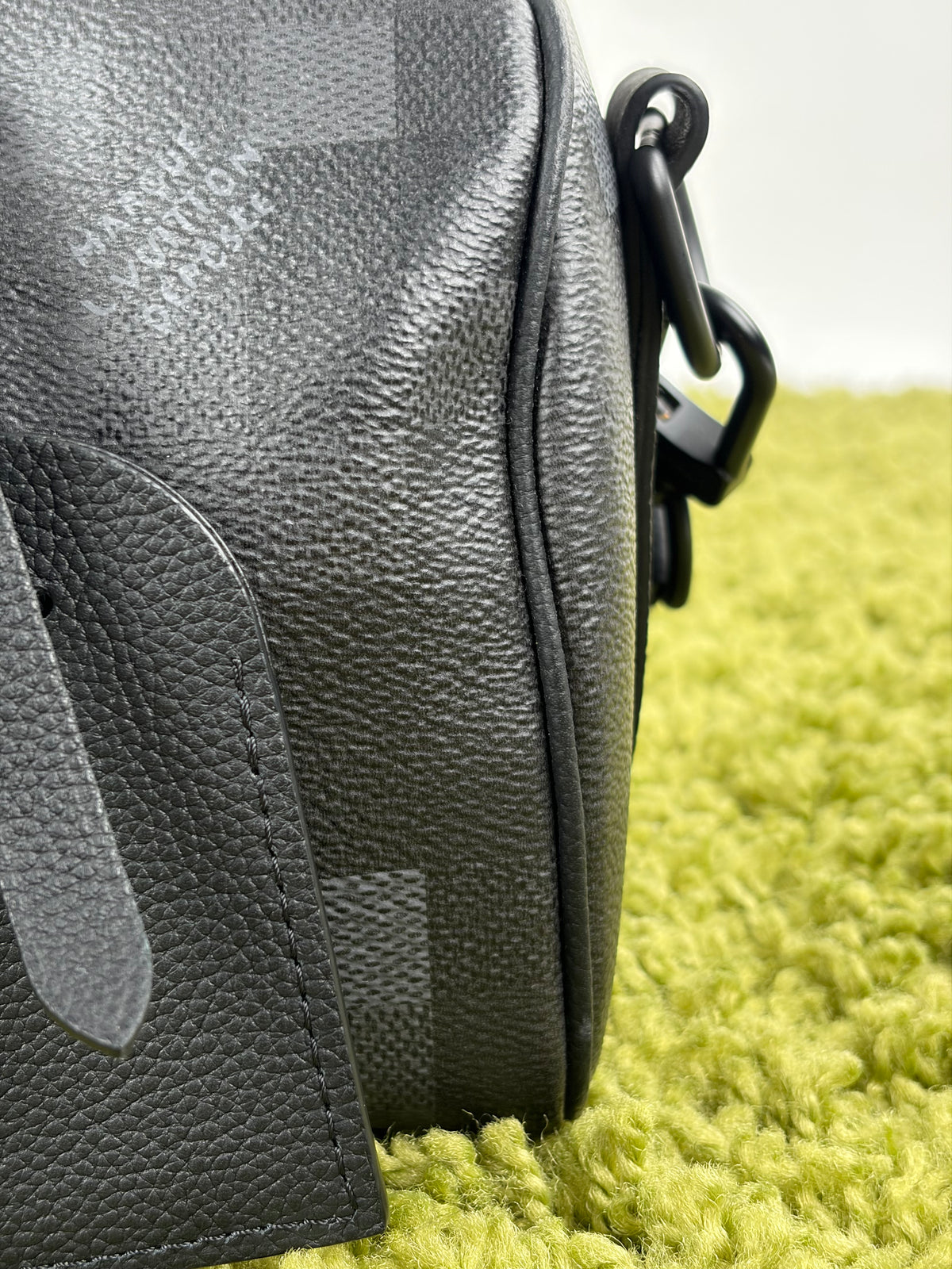 Borsa Louis Vuitton Keepall Bandoulière 25 Nera
