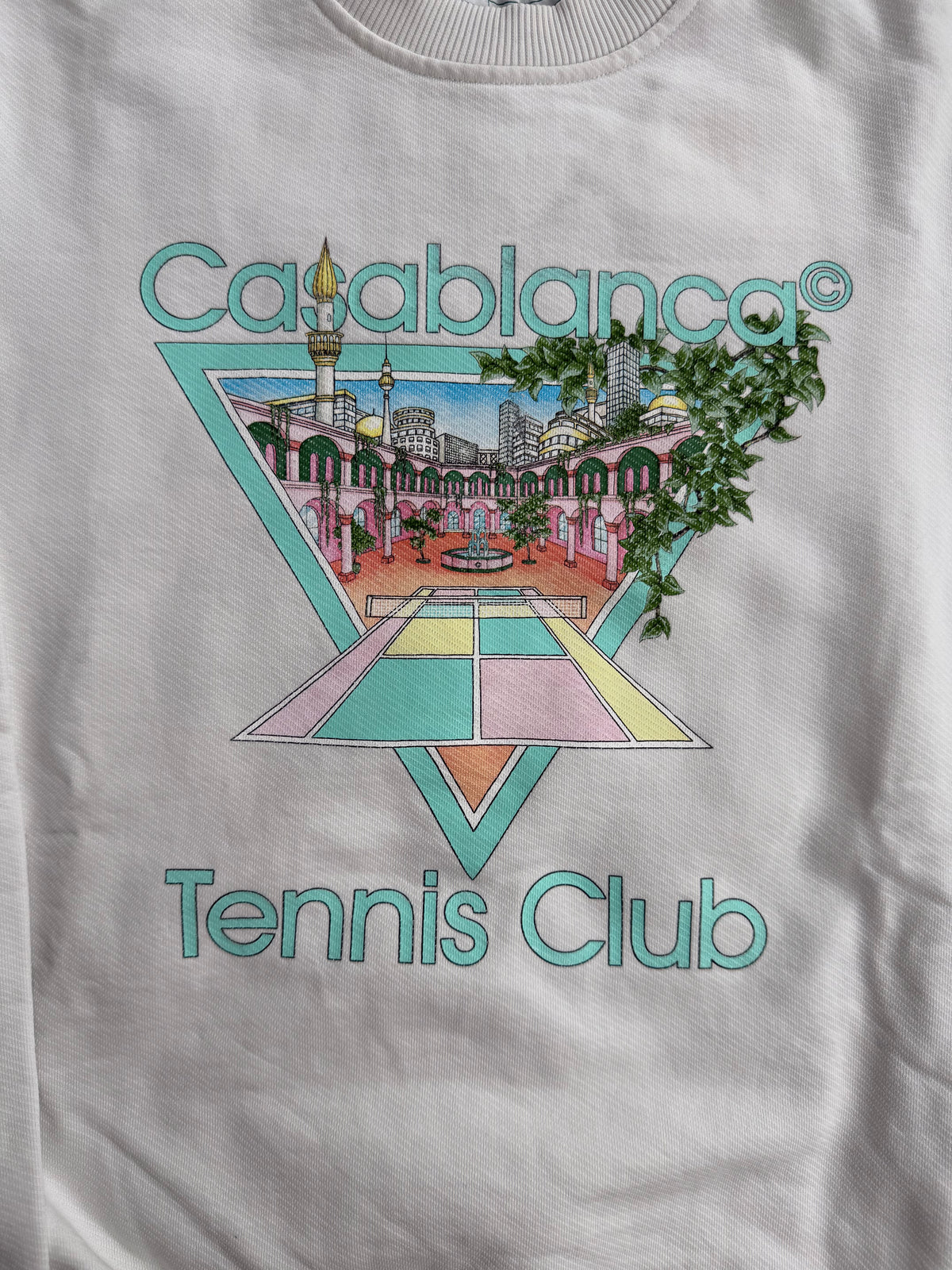 Felpa Casablanca XS Bianca Multicolor