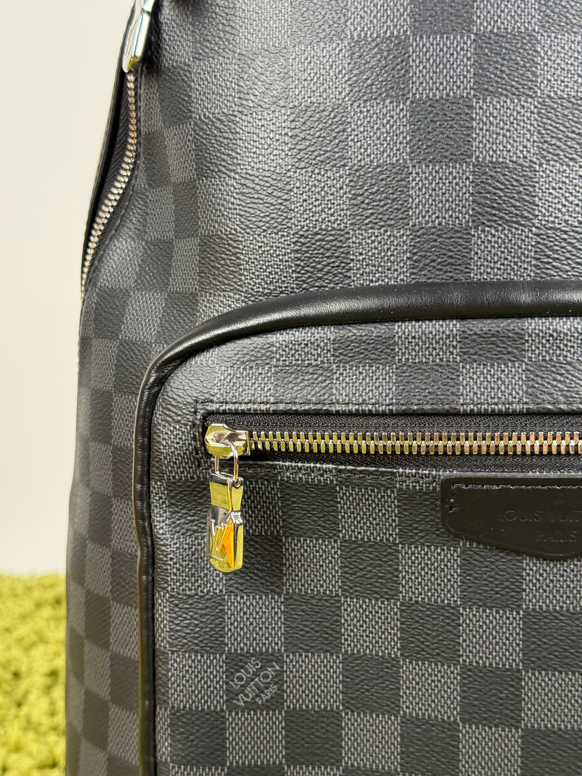 Zaino Josh Damier Louis Vuitton Nero