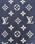 Sciarpa Louis Vuitton Monogram  Blu Grigia
