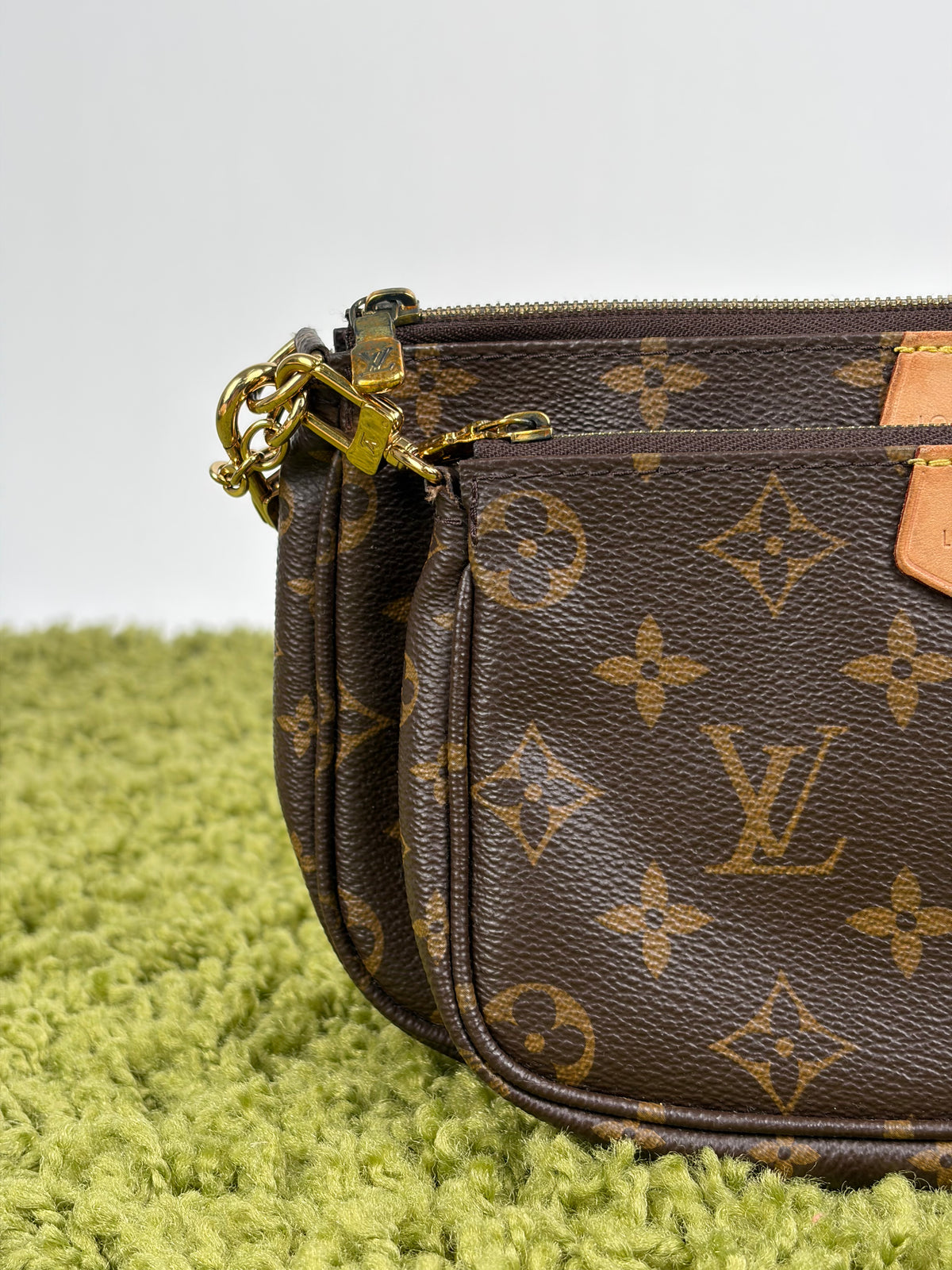 Borsa Louis Vuitton Multi Pochette Marrone