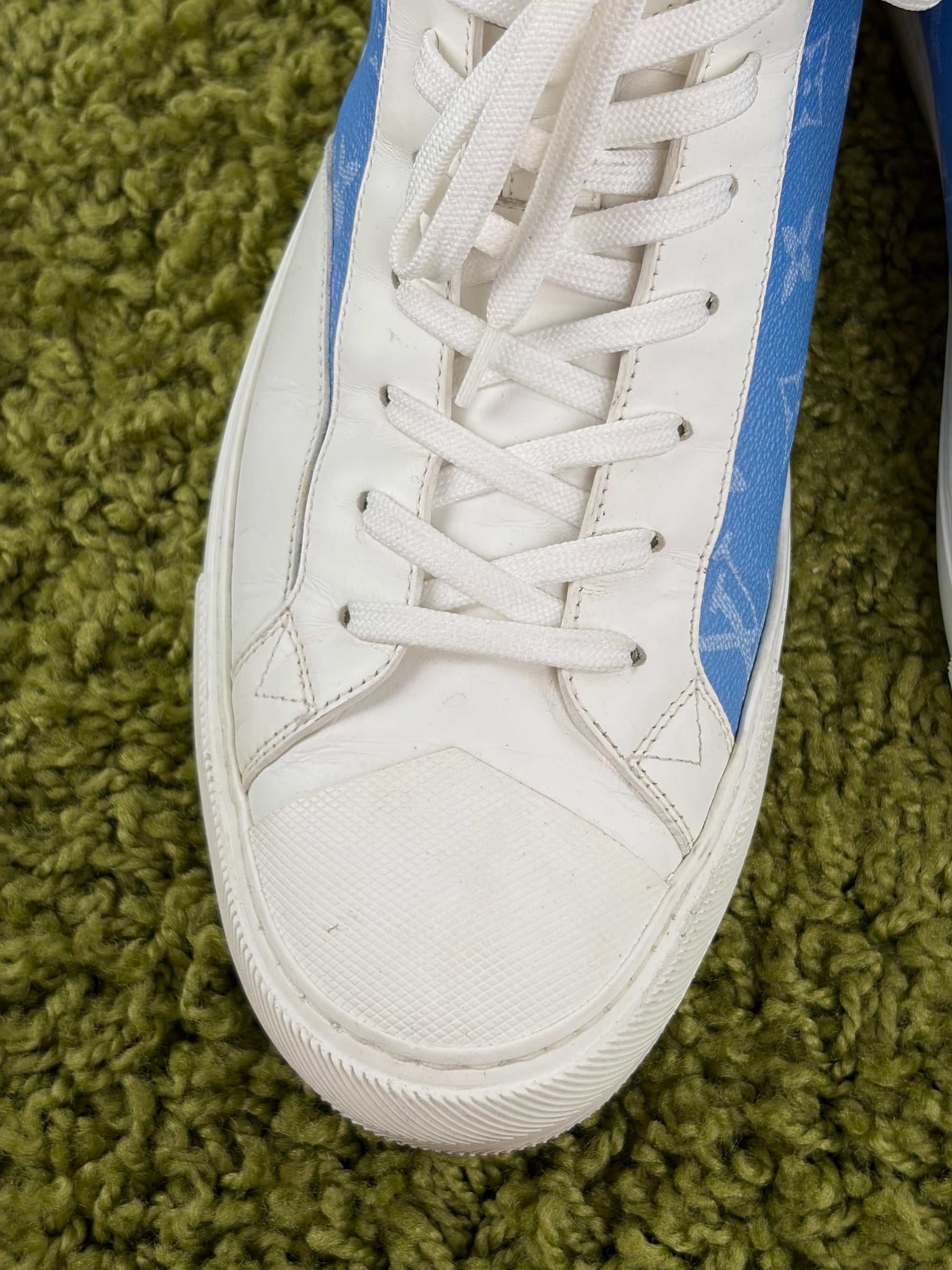 Louis vuitton Size 9=43 calza 44 bianca e azzurra