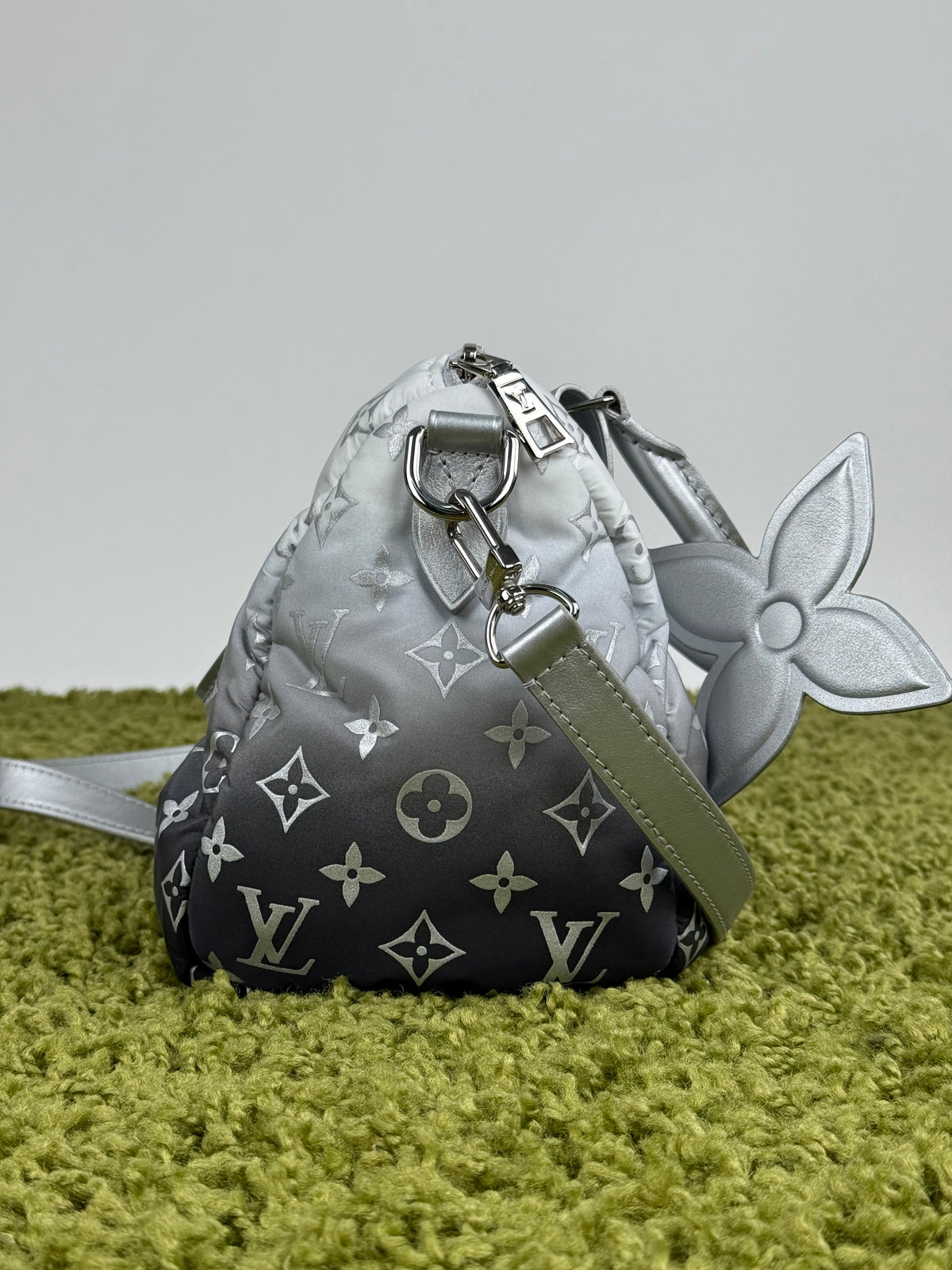 Borsa Louis Vuitton Sky Speedy Bandoulière 25 Grigio Multicolor