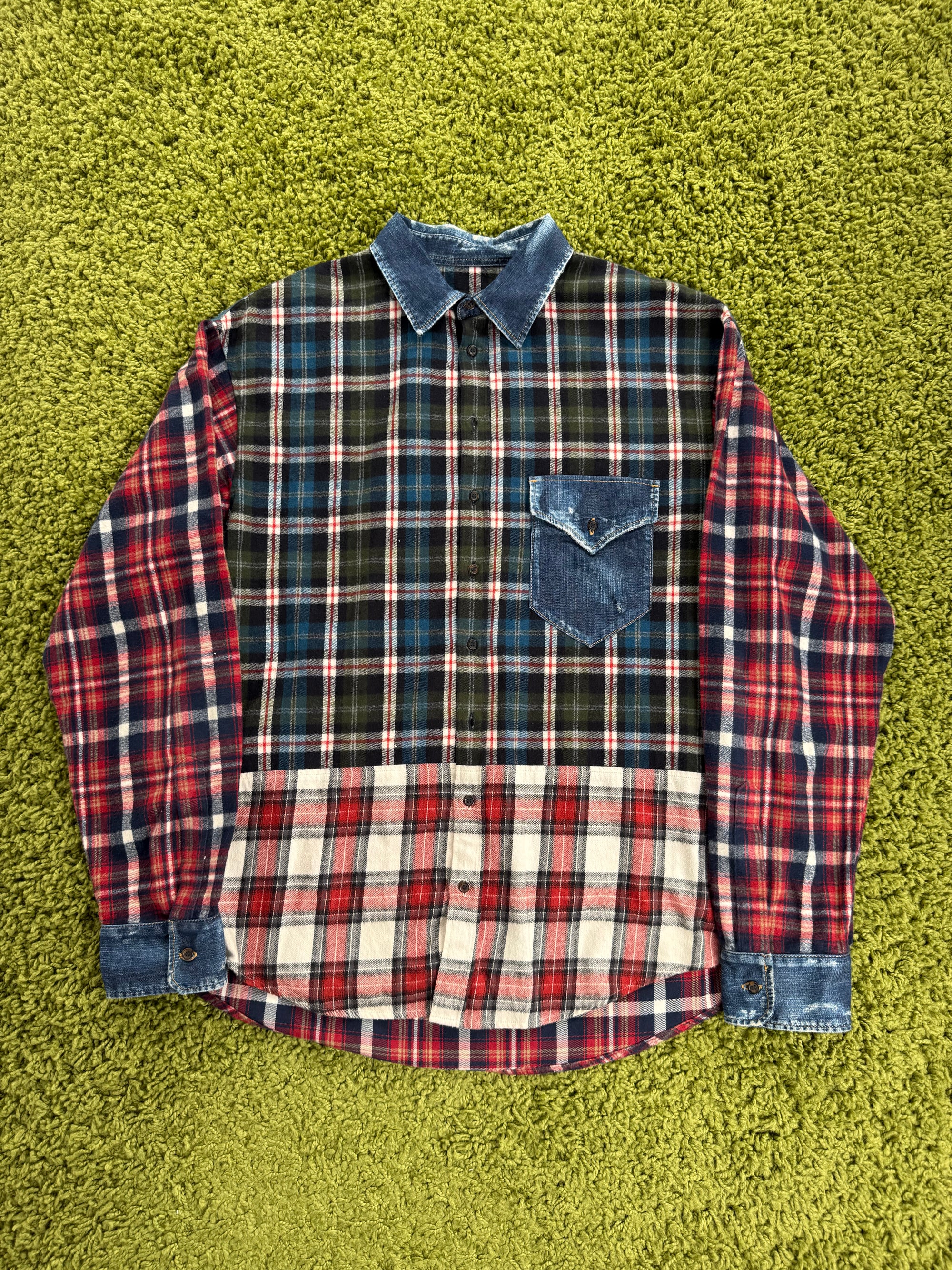Camicia Multicolor Dsquared2 48