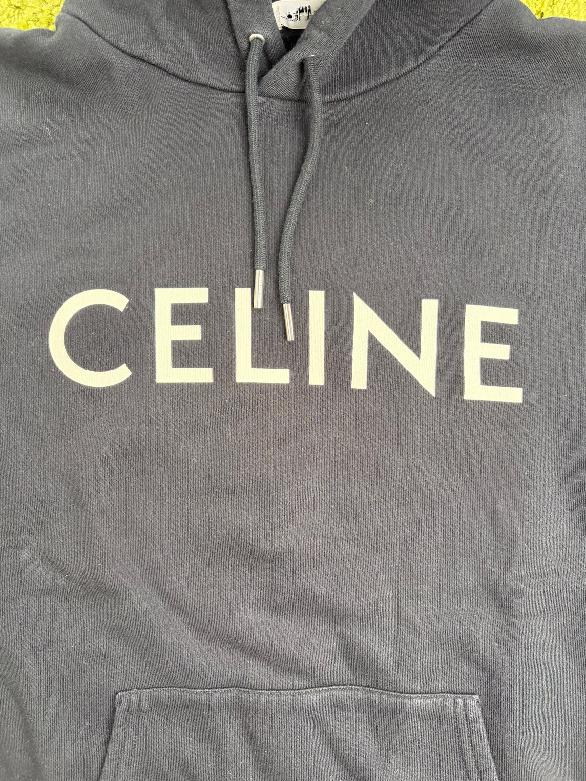 Felpa Loose Celine Nera L - Second Hand Di Fiore