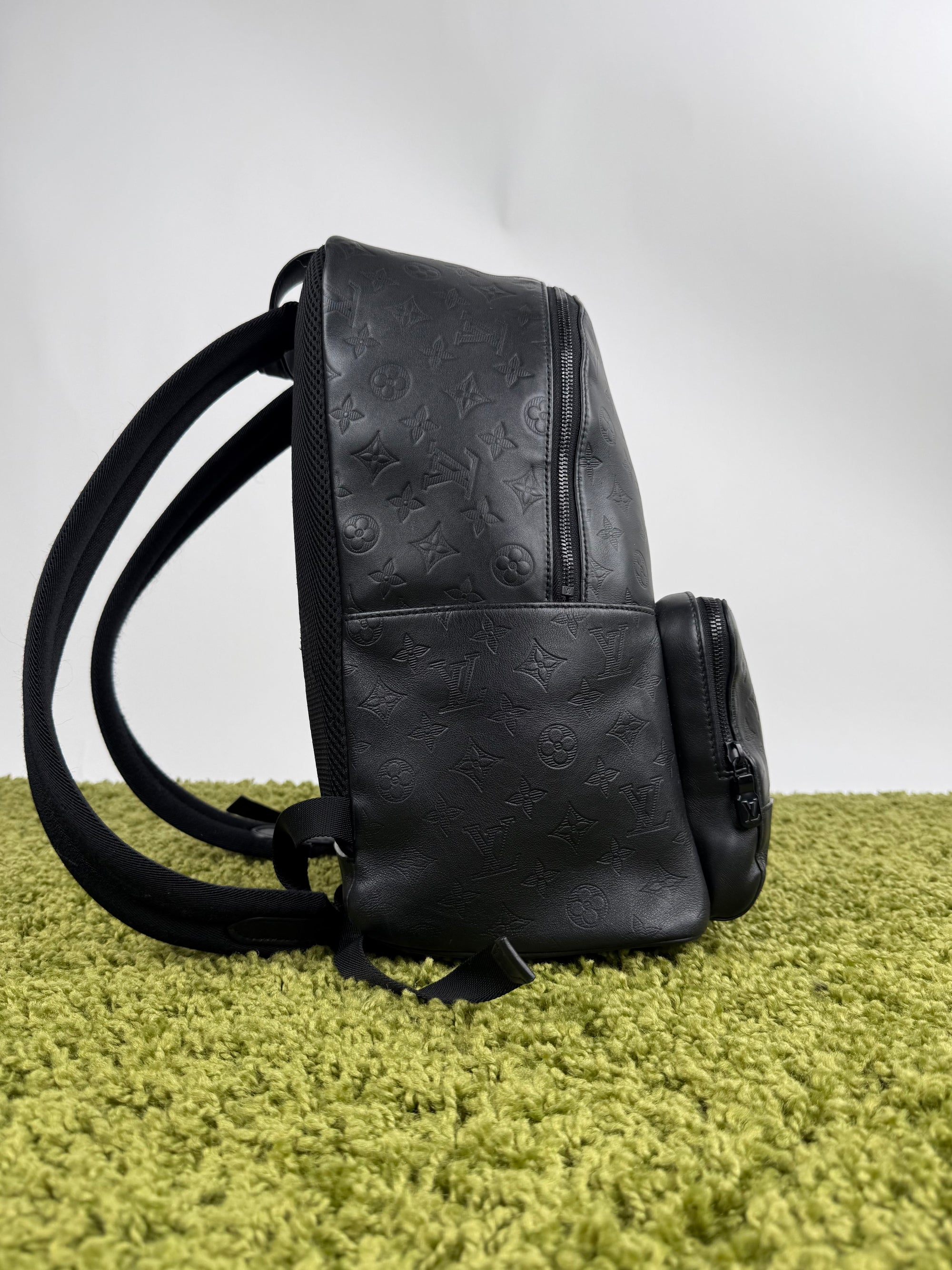 Zaino Louis Vuitton Racer in pelle Nera Monogram