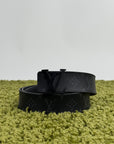 Cintura Louis Vuitton In pelle Nera 110cm