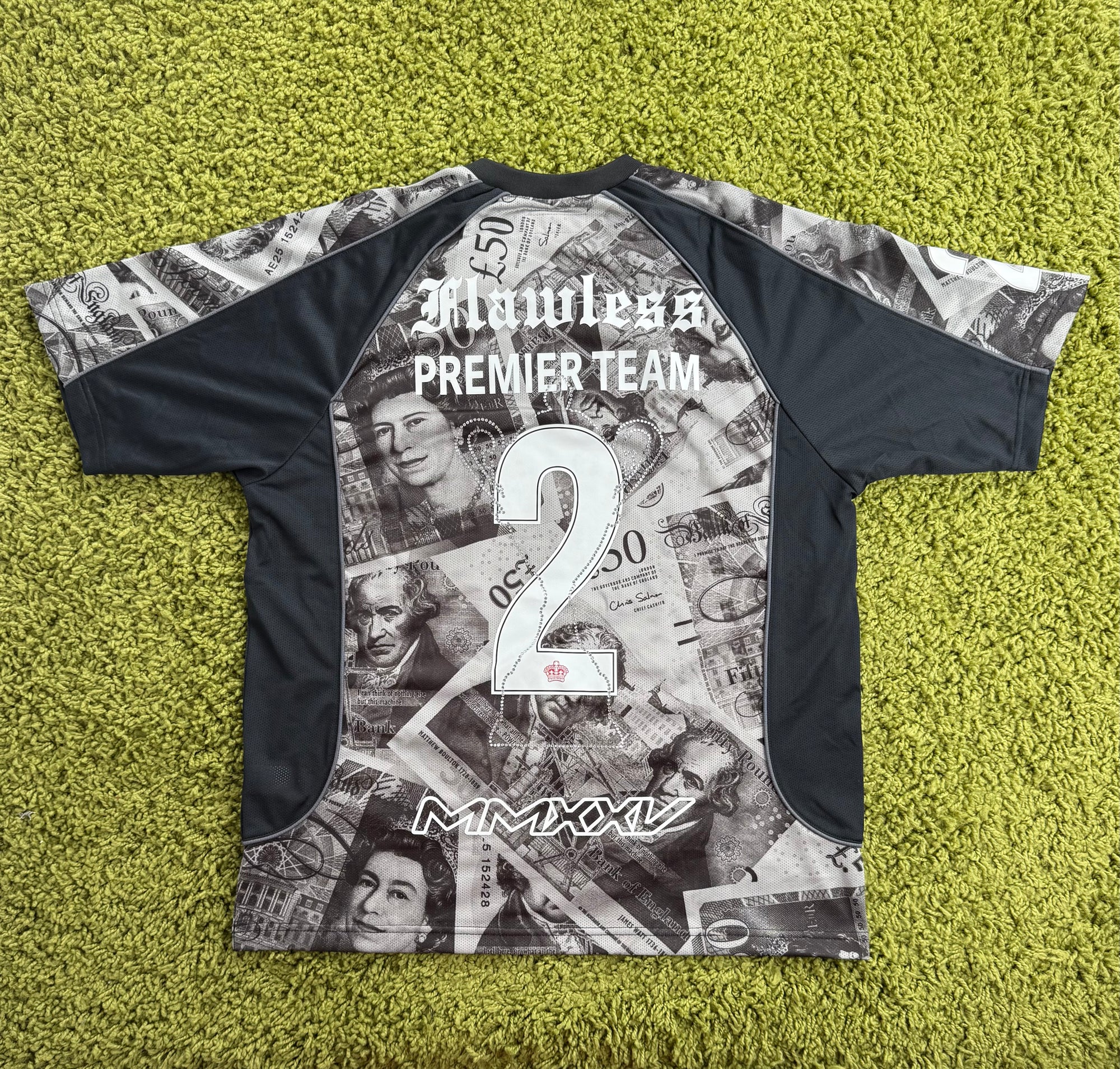 Pounds Soccer Jersey Supreme Nero Multicolor M