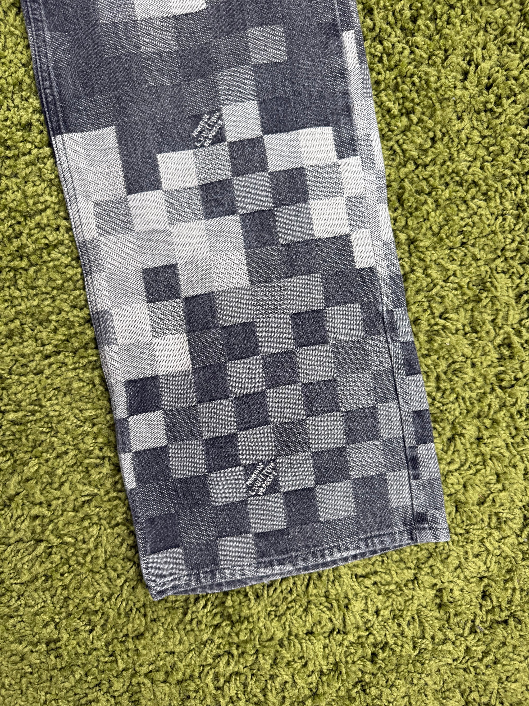 Completo Louis Vuitton Grigio Giacca 48 Jeans 29
