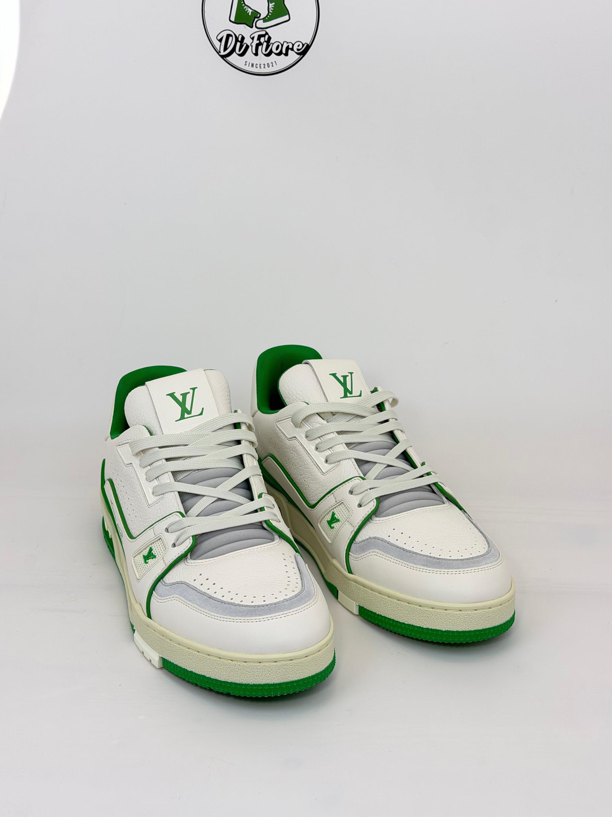 Louis Vuitton Trainer Size 9=43 veste 44 verde e bianco