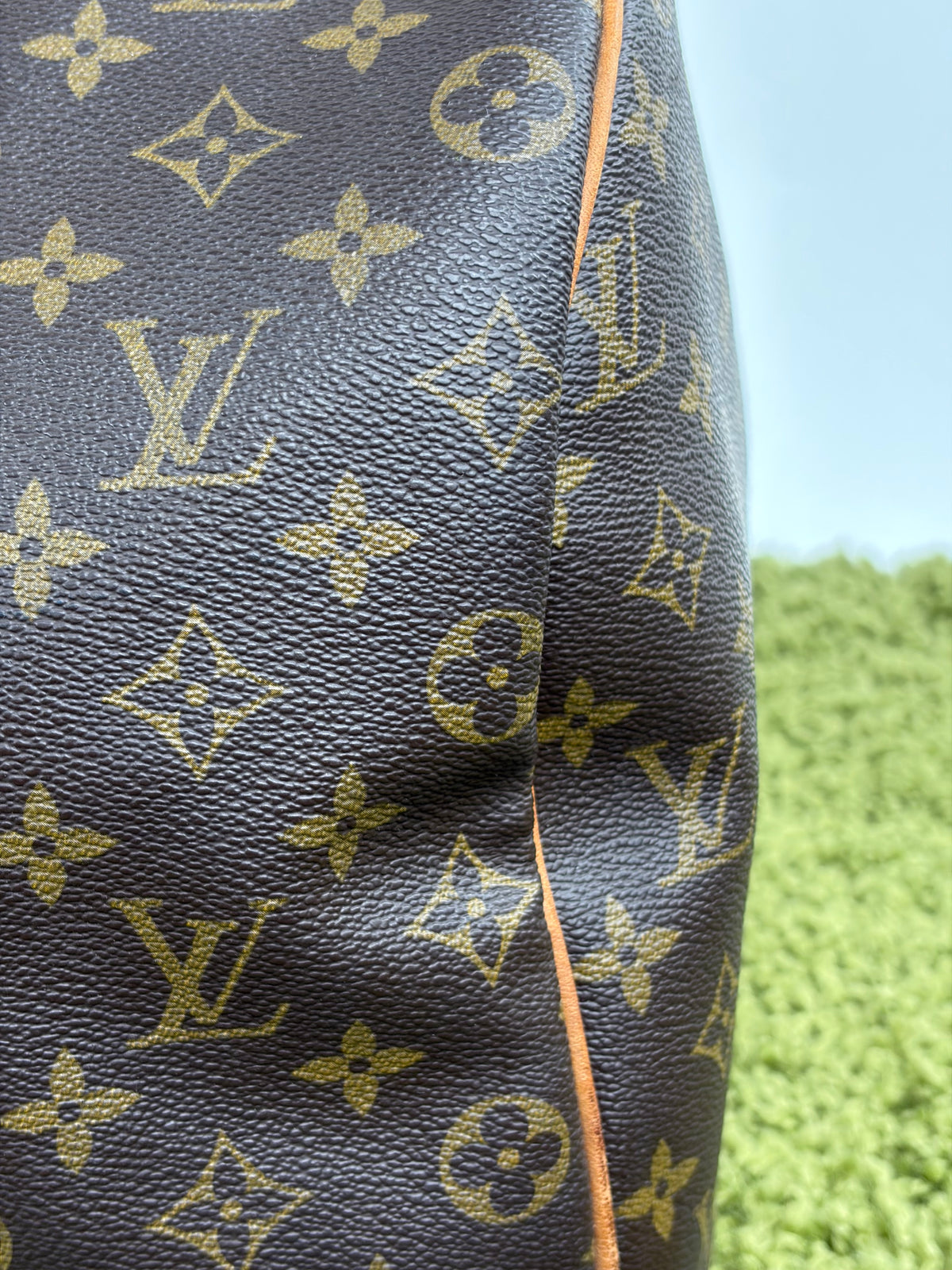 Borsone da viaggio Keepal Louis Vuitton Marrone