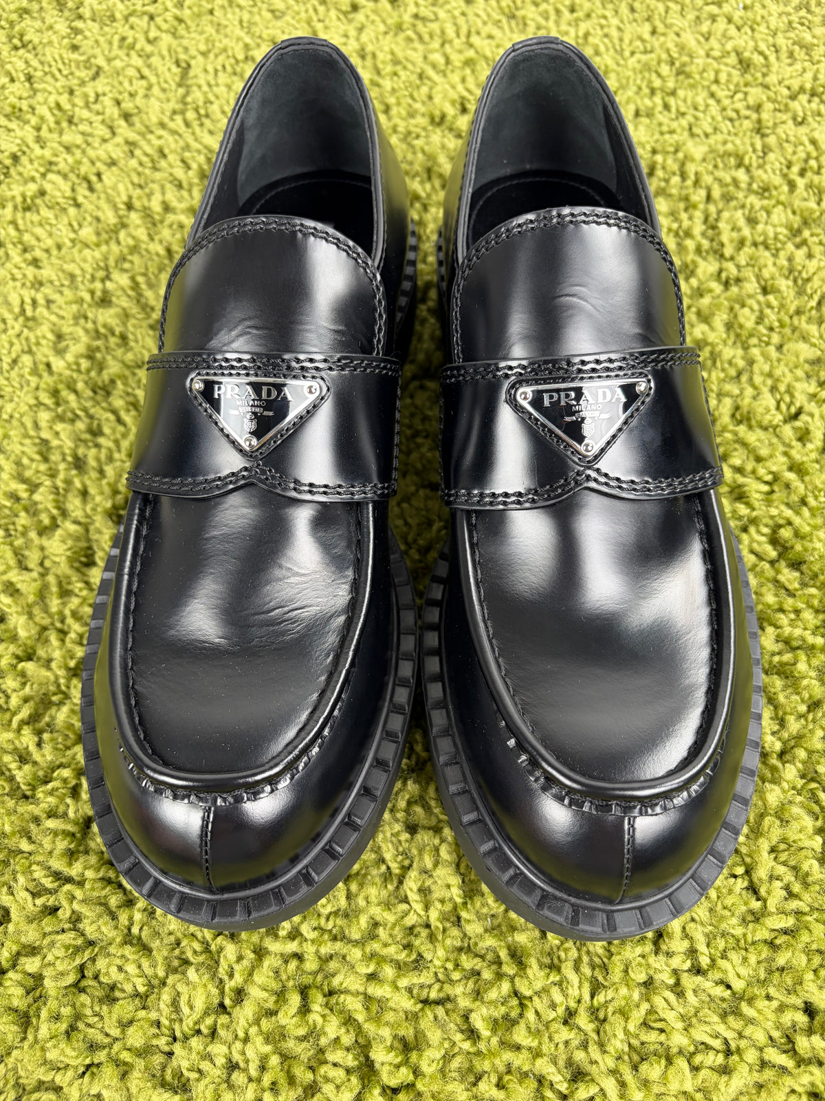 Mocassini Prada Chocolate Neri 9.5