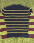 Maglione a Righe Marni Verde Nero 48