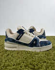 Louis Vuitton Trainer Denim Blu 6.5