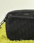 Borsello Dior monogram nero