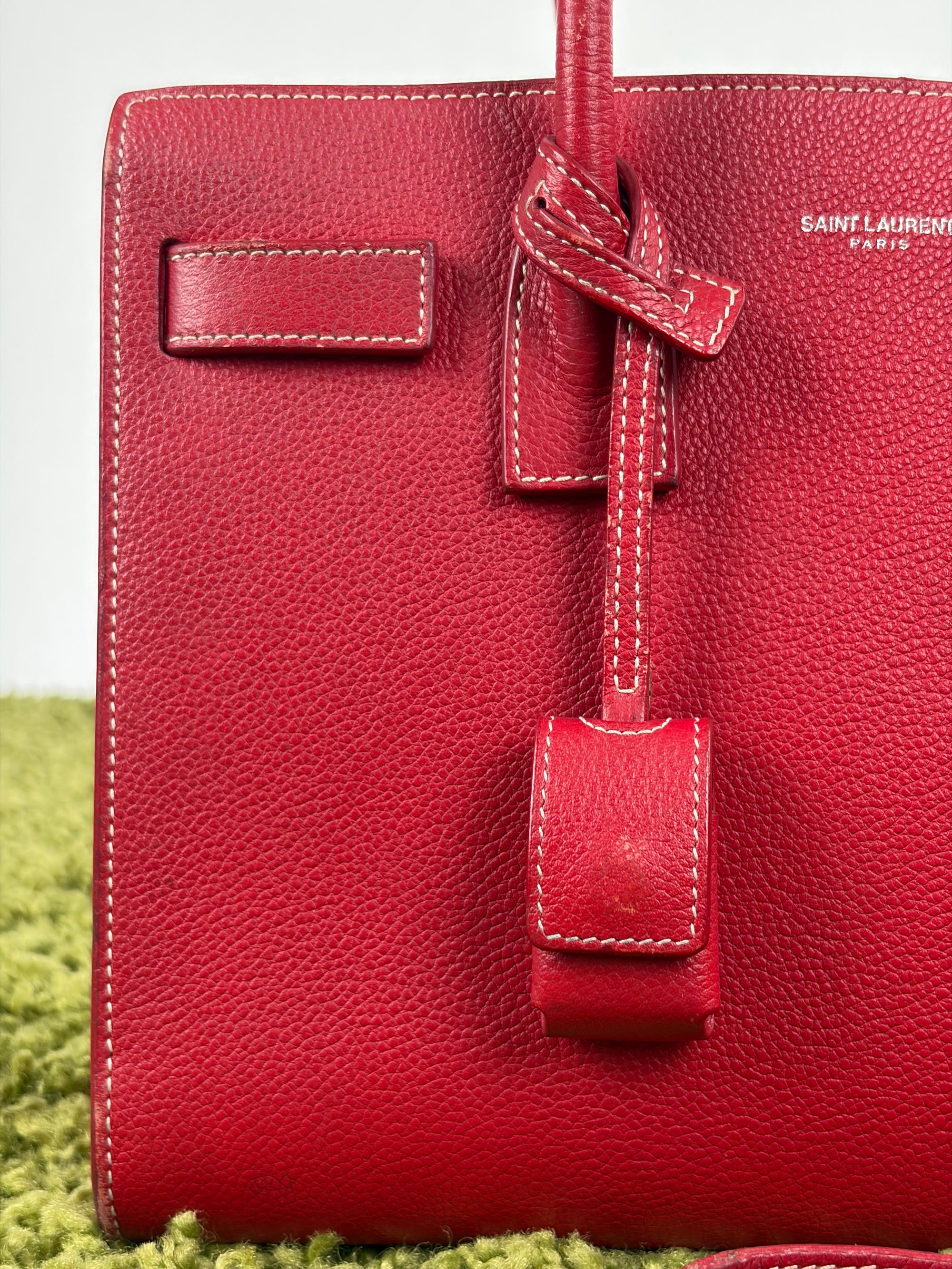 Borsa Saint Laurent rossa