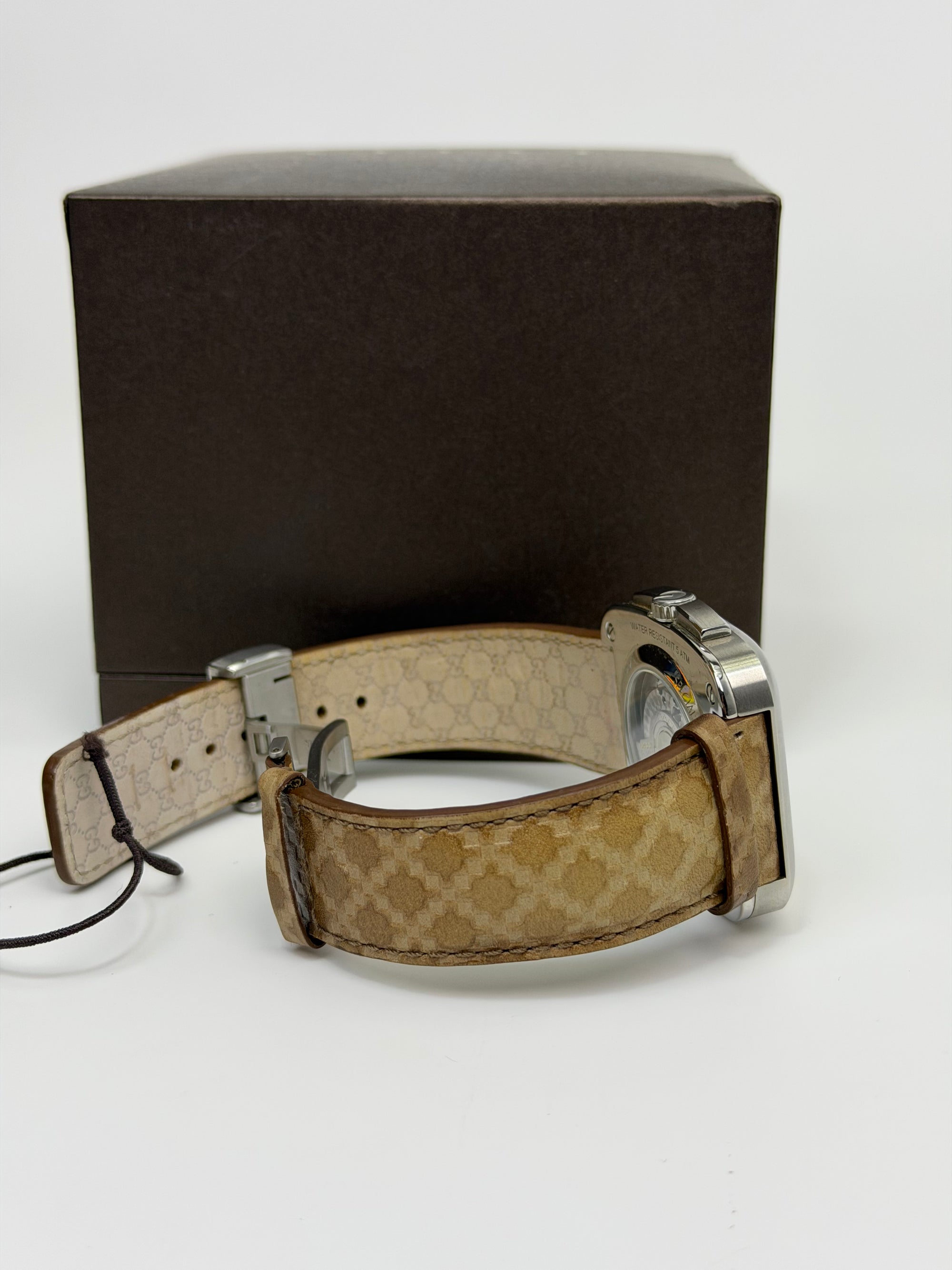 Orologio Gucci marrone e beige