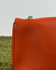 Borsa Ferragamo Gancini Chain Arancione