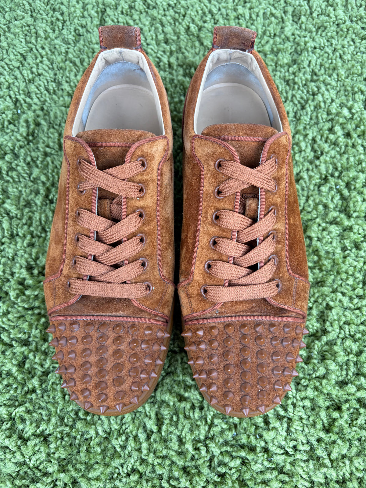 Christian Louboutin Spikes Arancione 43