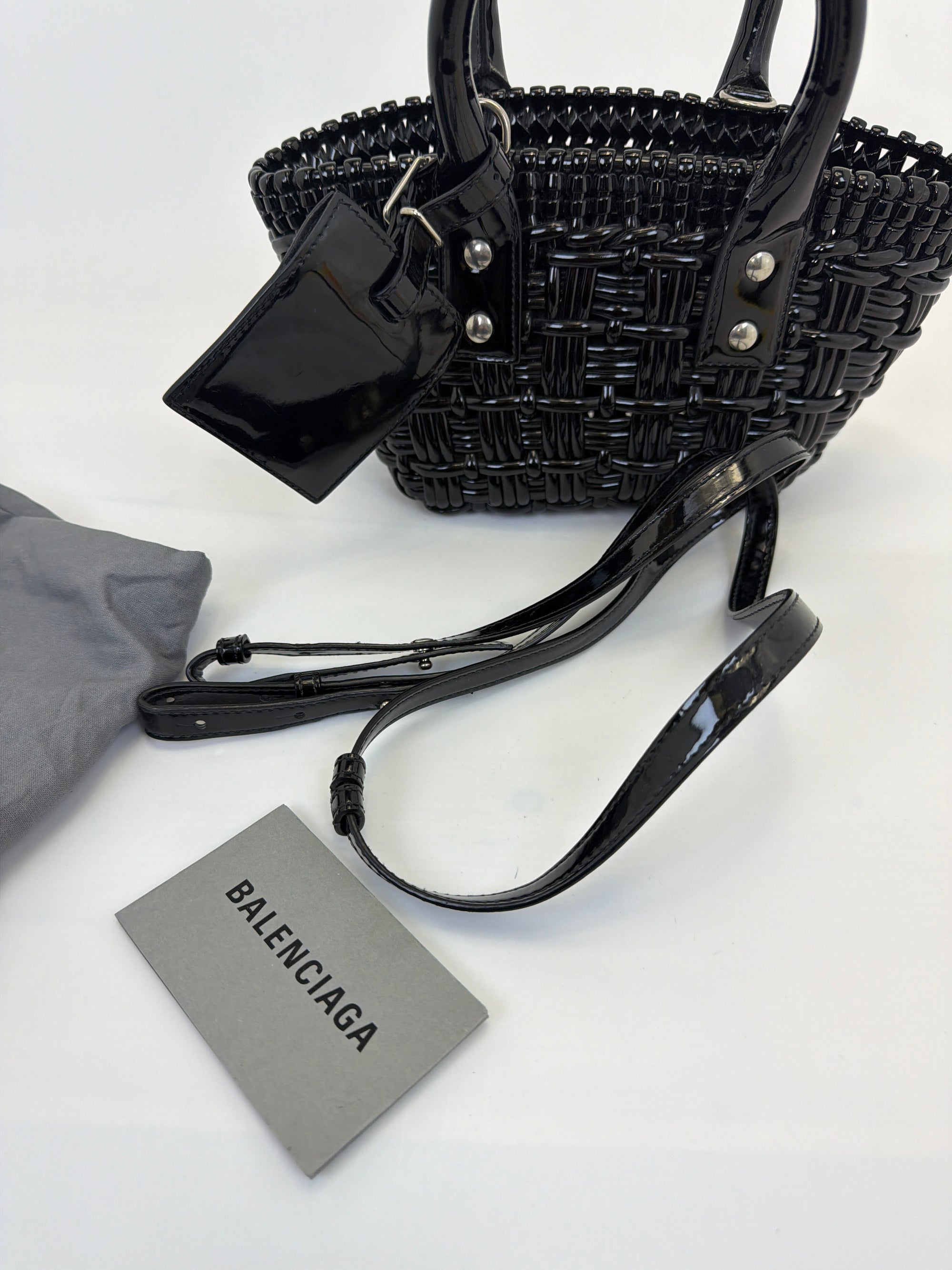 Balenciaga borsa bistro panier XXS