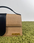 Jacquemus La grande Bambino in tela marrone e nero