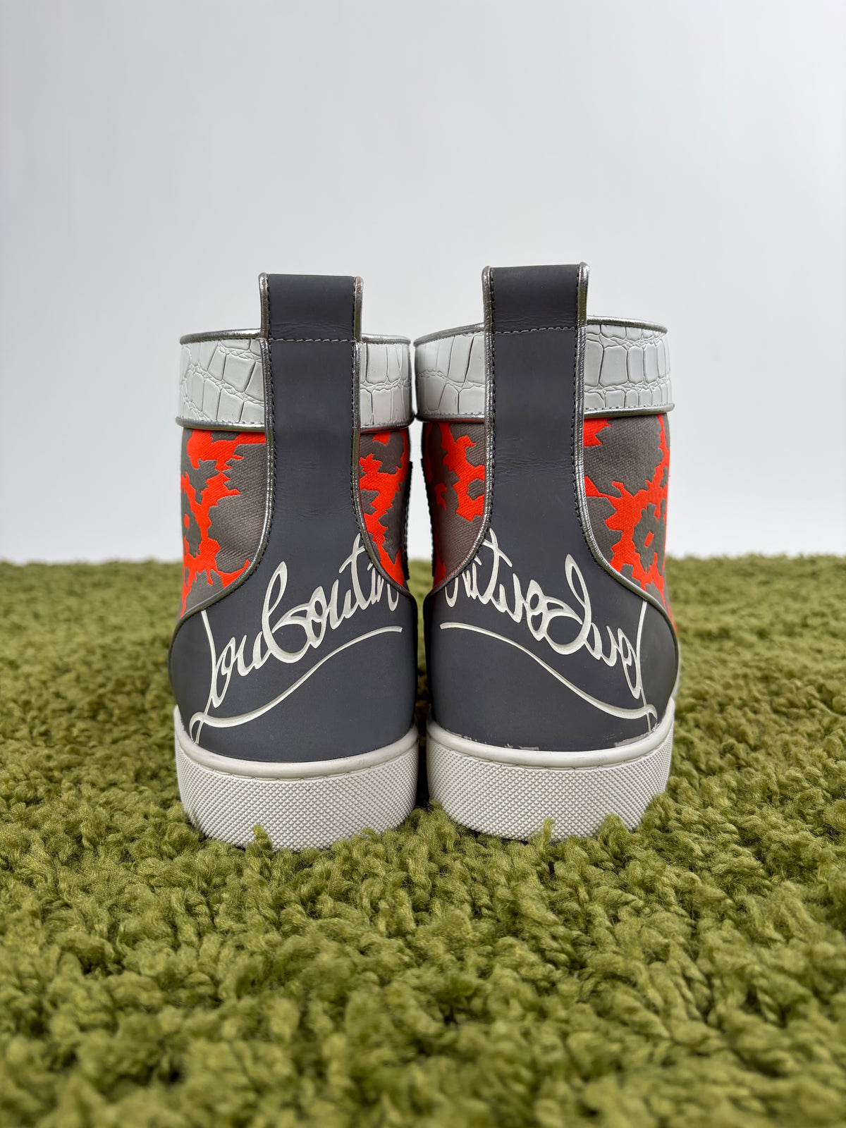 Christian Louboutin Spikes High Bianca Multicolor 44.5