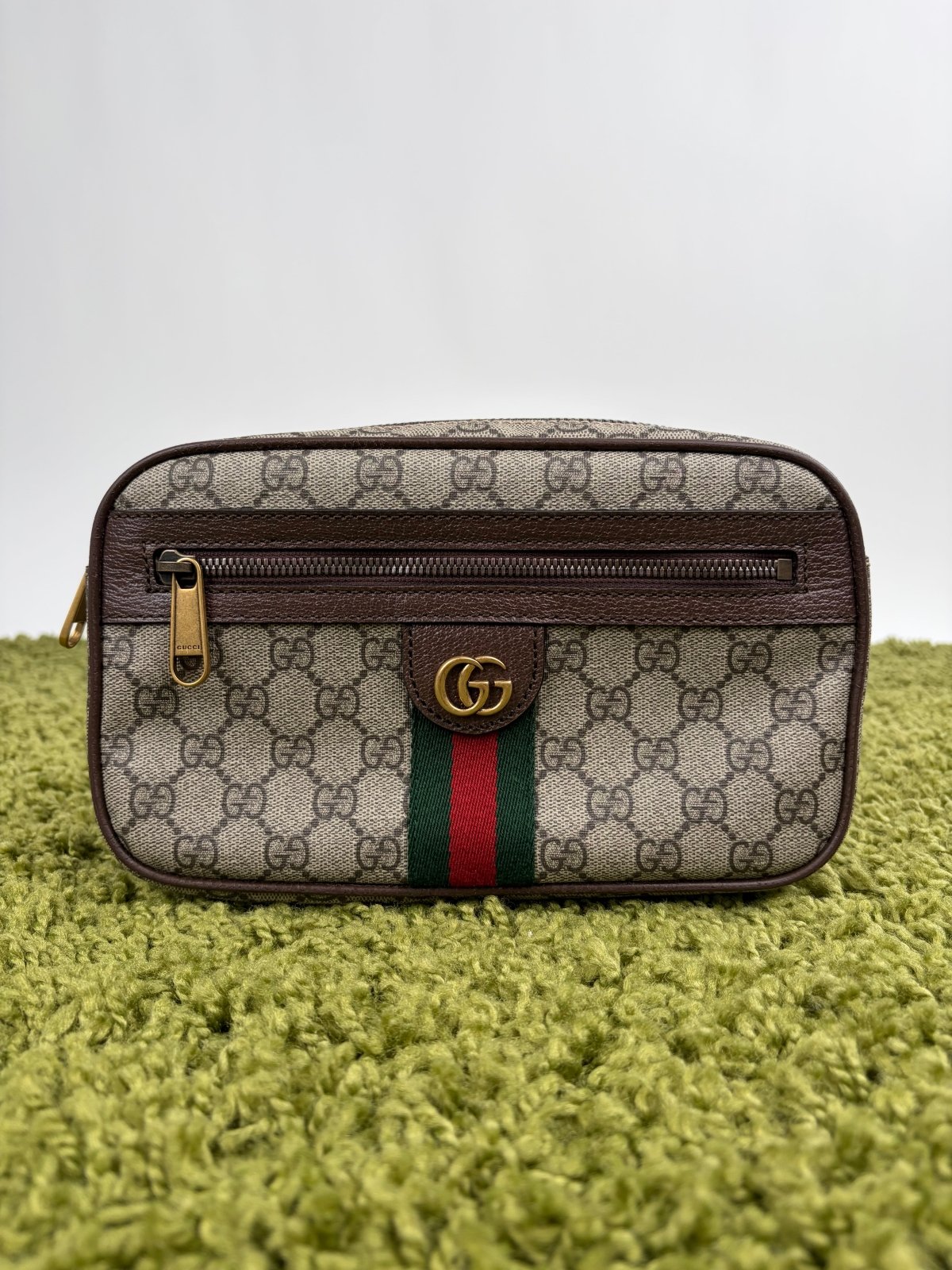 Marsupio Gucci Ophidia GG supreme Beige - Second Hand Di Fiore