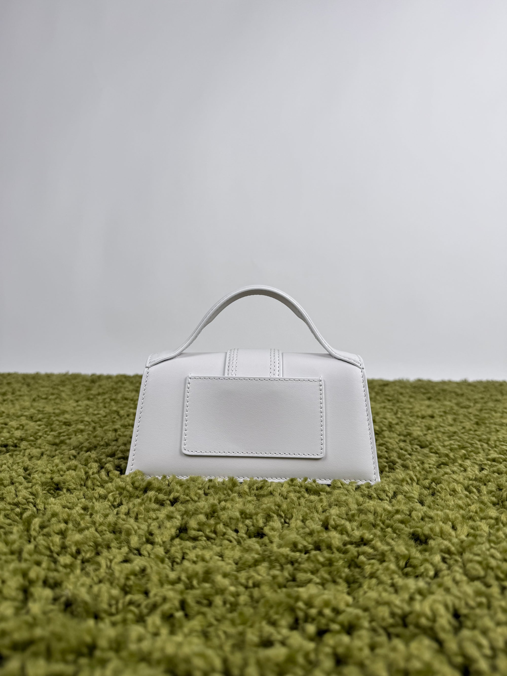 Borsa mini Jacquemus Le Bambino bianca