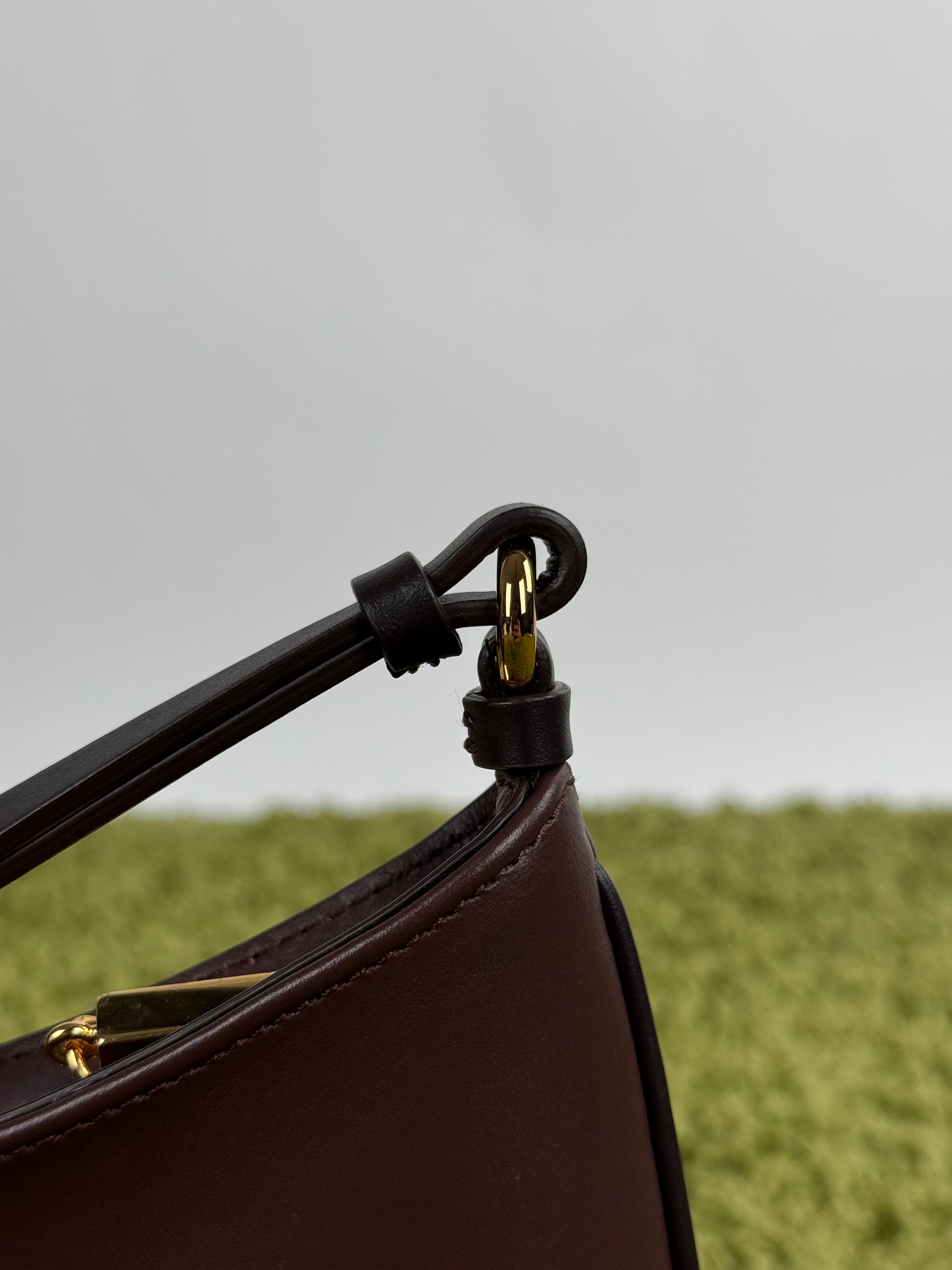 Borsa La Bisou Perle Jacquemus Marrone