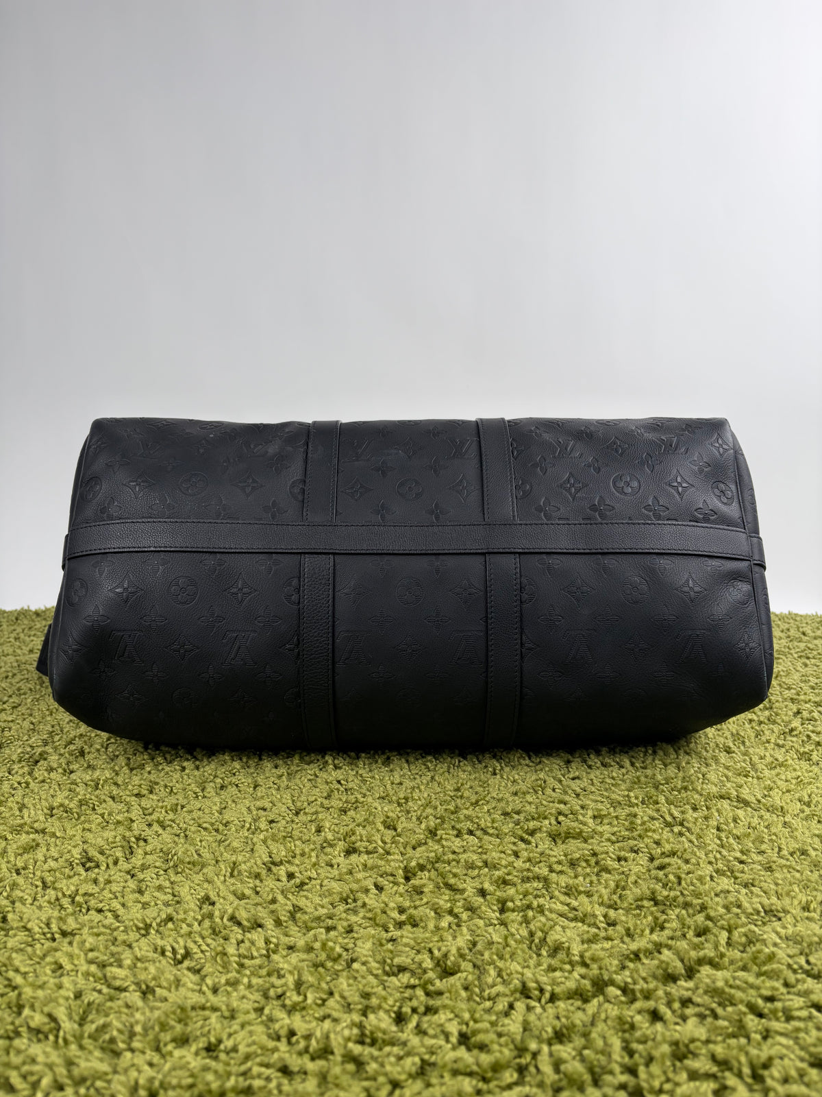 Borsone keepall Louis Vuitton Bandoulière 50 Nera