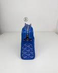 pochette Goyard misura MM blu