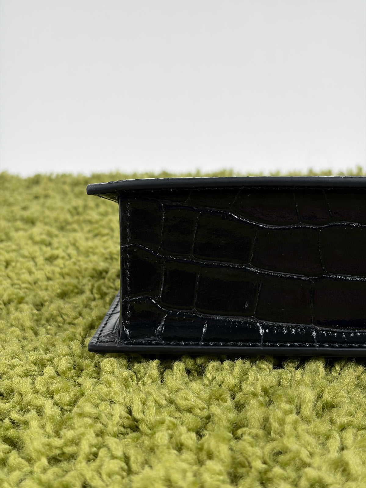 Borsa Jacquemus La grande Bambino Coccodrillo Nero