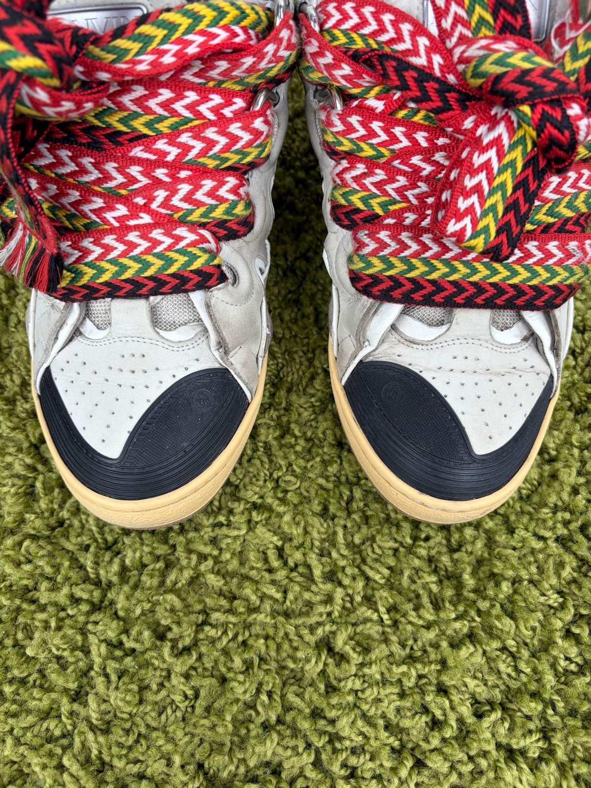 Lanvin Curb Sneaker Bianca 43 - Second Hand Di Fiore