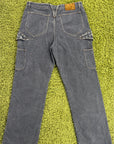 Jeans Louis Vuitton Monogram Grigio 34