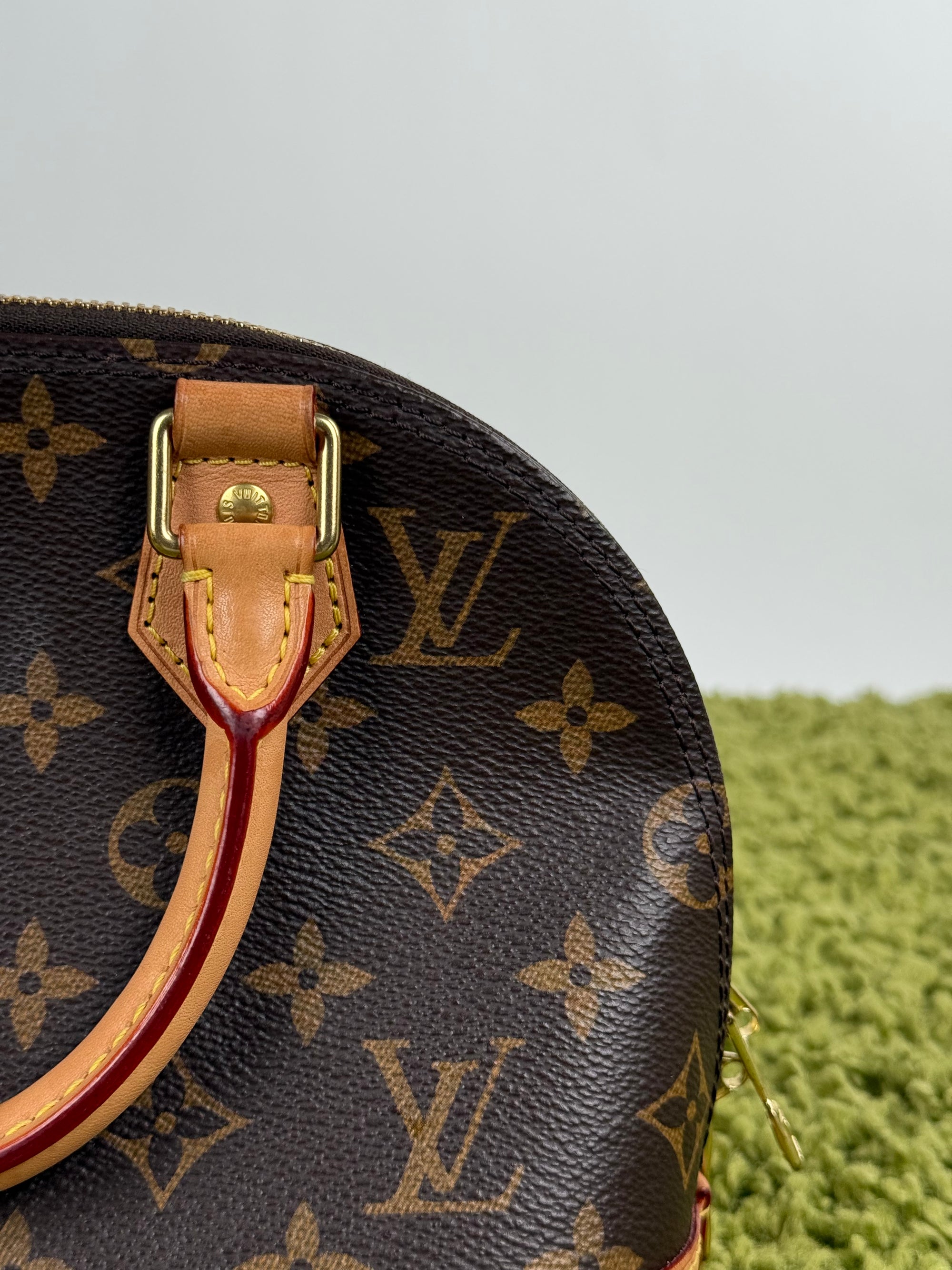 Borsa Alma BB Louis Vuitton Marrone