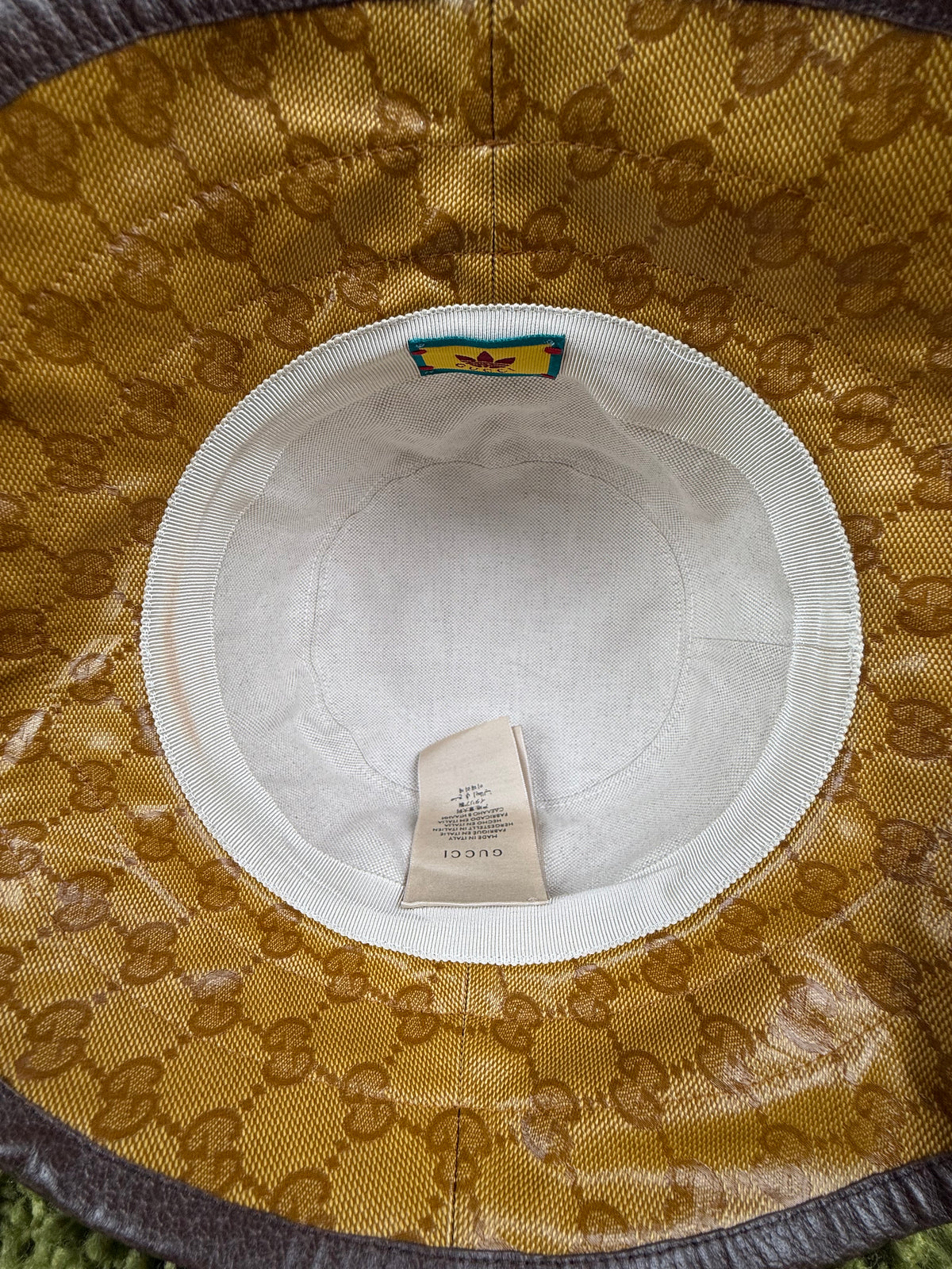 Cappello Gucci X Adidas Giallo S