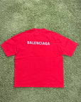 T-Shirt Rossa Balenciaga XL