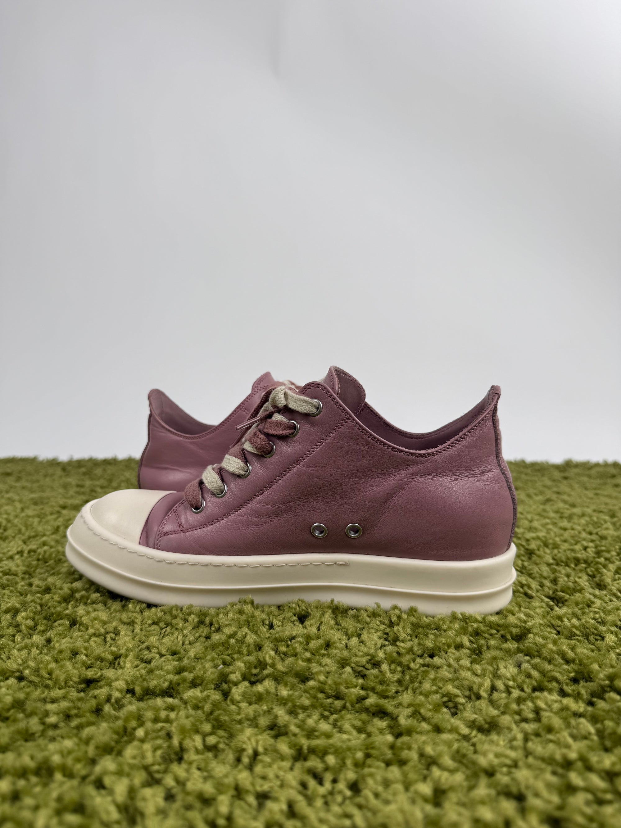 Rick Owens Low Sneaker in pelle 37