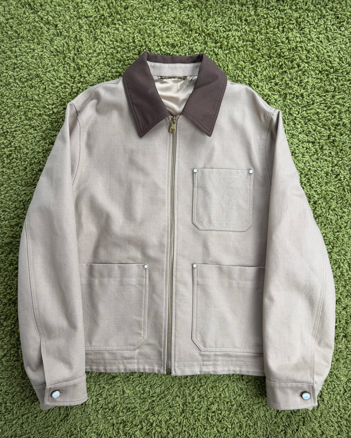 Giacca Workwear Louis Vuitton Beige 54