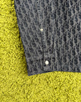 Camicia Christian Dior oblique Blu Navy 46