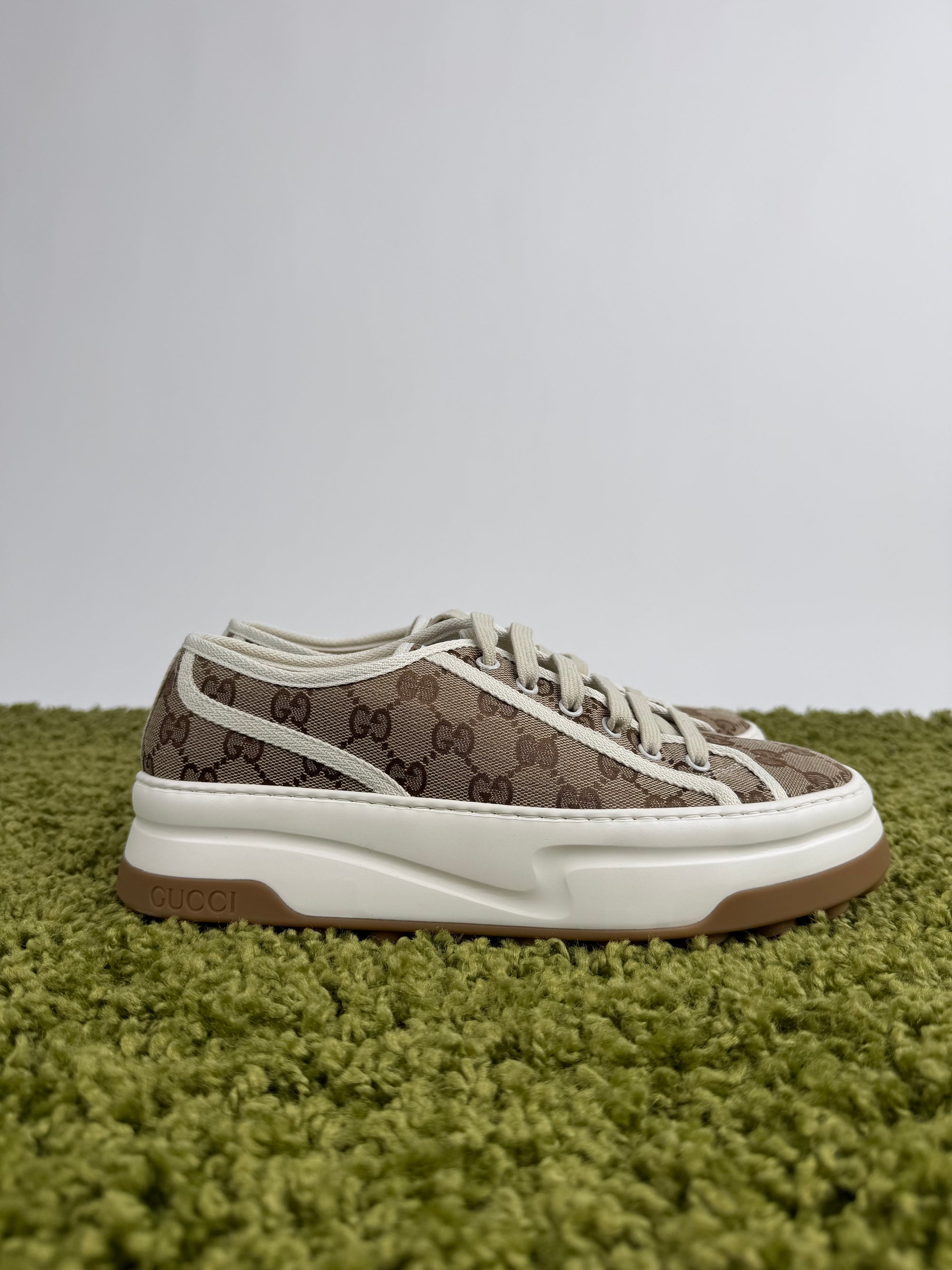 Gucci Tennis Sneaker beige 41.5