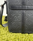 Borsa a tracolla Monogram Taurillon Soft Trunk Messenger Louis Vuitton