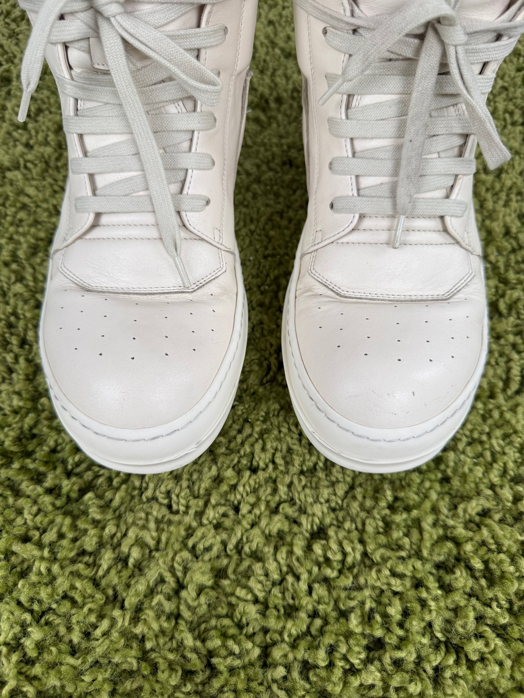 Rick Owens Geobasket Bianca 40.5