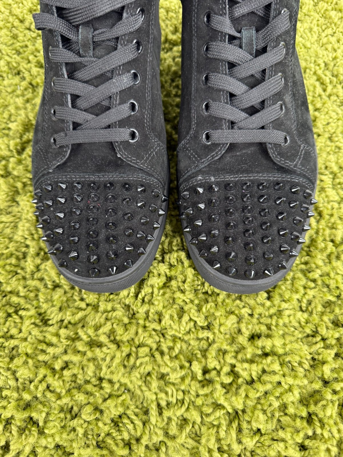 Christian Louboutin Spikes Nera 41.5 - Second Hand Di Fiore