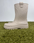 Stivali da pioggia Garden Christian Dior in gomma Beige